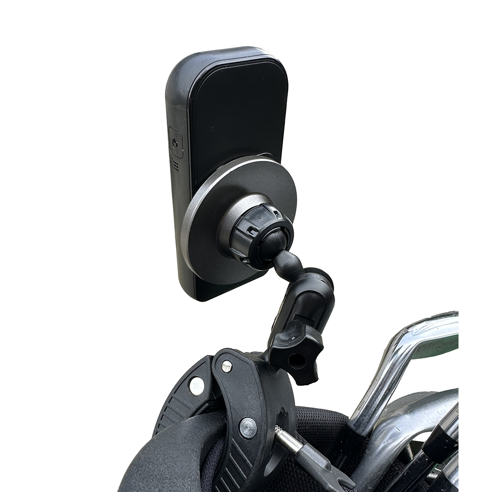 LVPro2 camera mounted on the Clip-Pod, rear view