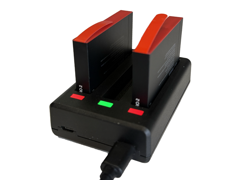 LVPro2 Battery & Charger Combo - 2 Batteries + FREE Charger