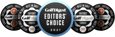 Golf Digest Editors' Choice award badges, Best in Golf, 2017 through 2021